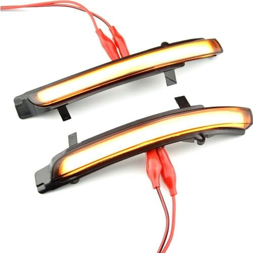 Dynamic Blinker For Skoda Octavia MK2 A5 SuperB B6 3T LED Turn Signal Mirror light 2009 2010 2011 2012 flasher arrow