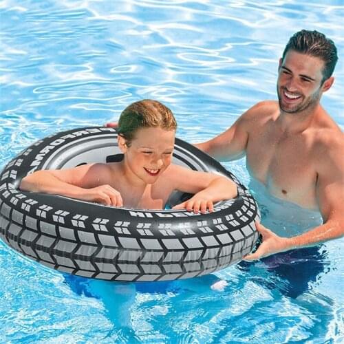 91cm Tyre model Inflatable Life Buoy Floating Ring Swim Lap Swim Ring