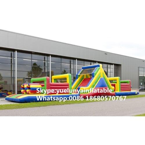 China Guangzhou) manufacturers selling inflatable slides,Inflatable color obstacles KY-712