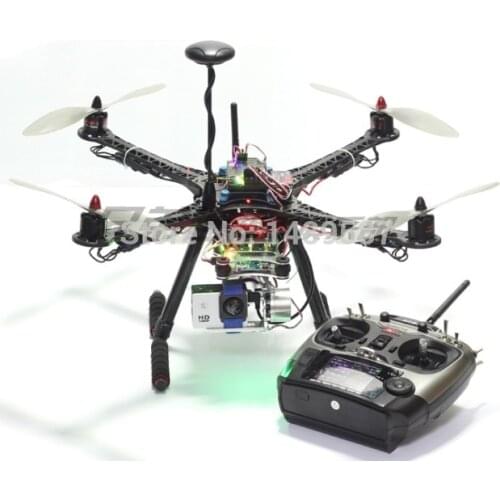 S500 Quadcopter carbon Frame Kit APM2.8 w/ m8n GPS 920 Motor simonk 30A ESC 9450 propeller Rodiolink AT9S F450 Upgrade best FPV