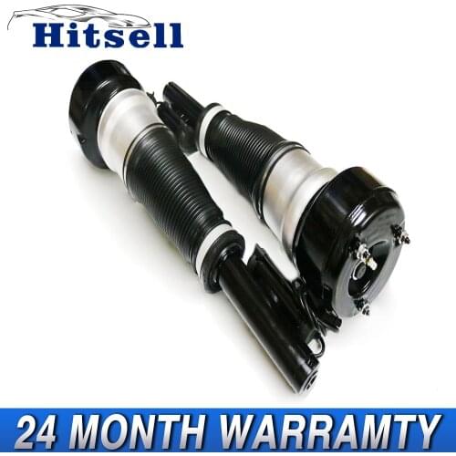 New 1Pair For Mercedes W221 S320 S350 S500 S550 Front Air Suspension Front Shock Strut OEM 2213209313 2213204913 Air Spring