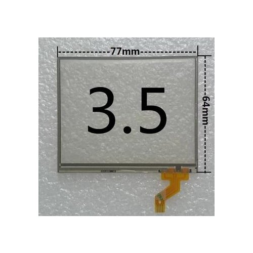 New 3.5 -inch resistive 4 line gets to 77*64 mm GPS touch screen Write a touch screen