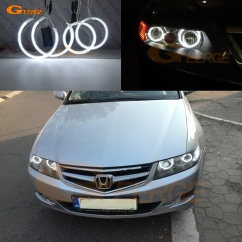 Excellent Ultra bright CCFL Angel Eyes Halo Rings kit For honda accord CL7 CL9 CM2 2002 2003 2004 2005 2006 2007 2008