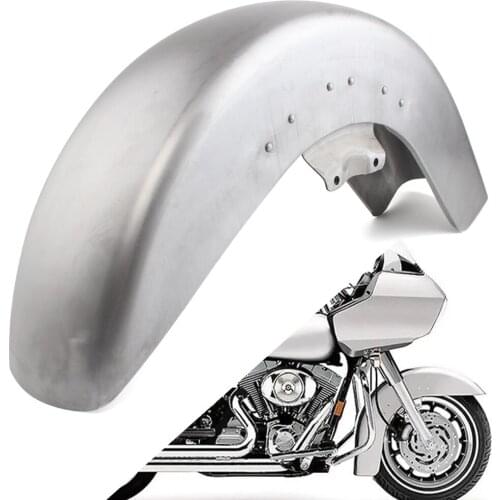 Motorcycle Front Fender Steel Unpainted Mudguard For Harley Touring Road King Ultra Classic Electra Street Road Glide 1989-2013