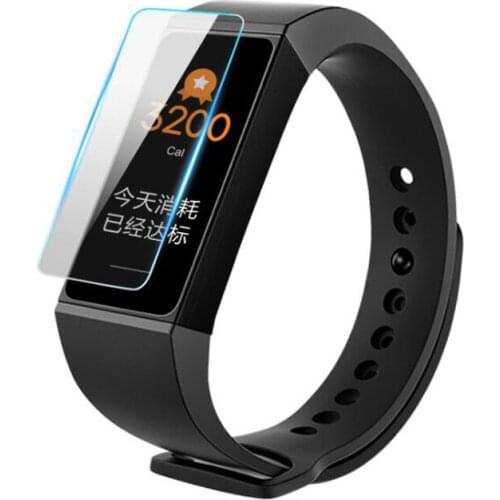 Tempered Glass Clear Protective Film Guard For Xiaomi Redmi Band 4C Smartband Smart Wristband Bracelet Screen Protector Cover