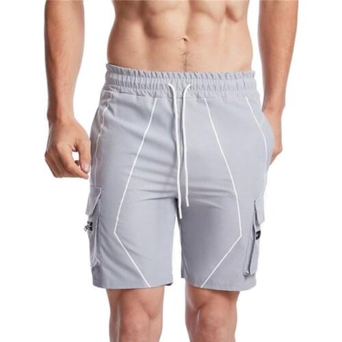 2021 Summer multi-pocket Jogger Shorts Men Fashion Brand Sport shorts Male Cargo Casual Shorts Cotton Comfortable Fitness Shorts