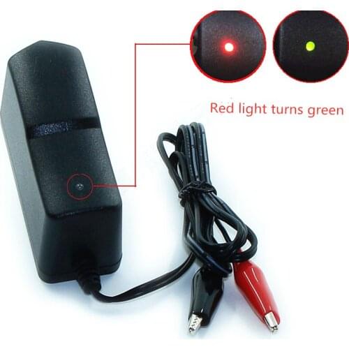 Universal Automatic 6V 1A Battery Charger for Baby Buggy Children Toy Car Motorcycle Lead Acid Sealed Batteries 6 V Volt 1000ma