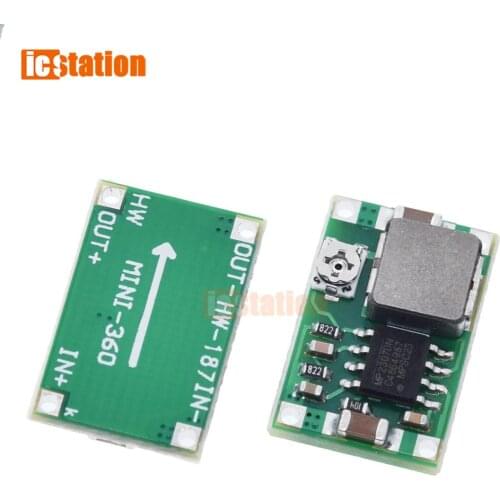 10PCS Mini Airplane Module Mini360 Mini 360 DC-DC Buck Non-isolated Converter Step Down Module replace lm2596