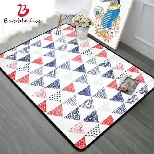 Bubble Kiss New Nordic Geometric Carpet Polyester Carpets For Living Room Home Leisure Decor Carpet Non-Slip Bedroom Rug Carpet