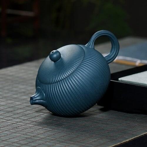 Tea pot purple clay xi shi teapot Raw ore pure Handmade chinese kettle Purple sand Customized gifts 250ml