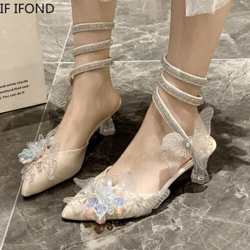 IF IFOND Wedding Shoes For The Bride