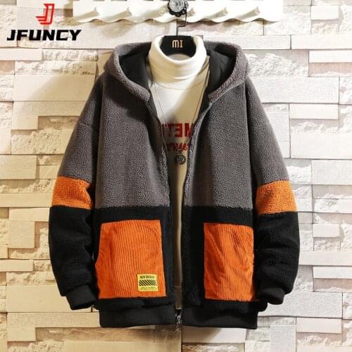 Мужские флисовые толстовки JFUNCY China At AliExpress