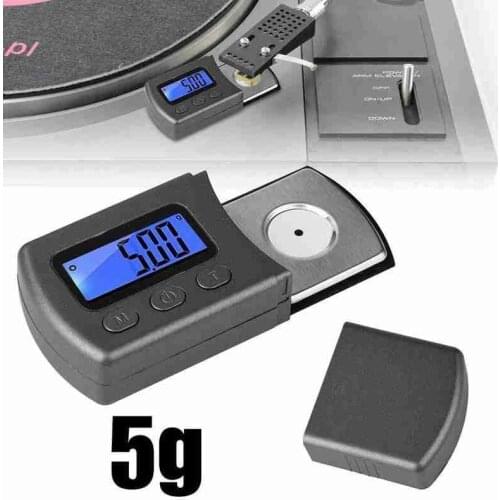 Vinyl Phono Needle Pressure Gauge, Stylus Needle, Turntable Needle Pressure Special Precision Measurement 5g/0.01g Jewelry Scale