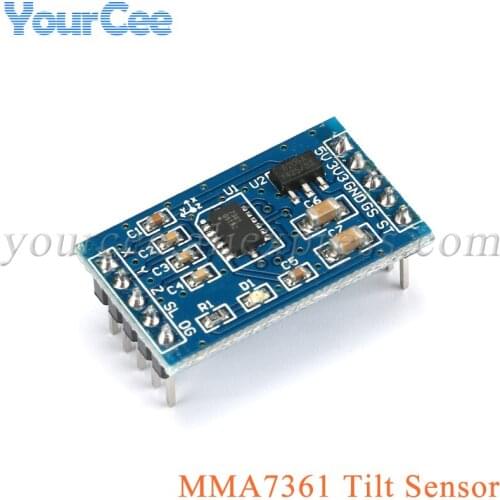 10 pcs MMA7361 Acceleration Speed Module Tilt Slant Angle Sensor Digital Triaxial (REPLACE MMA7260)