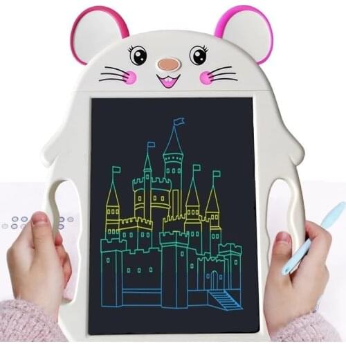 Cartoon Animals 9 Inch Lcd Writing Tablets Colorful Message Board Drawing Toys Cute Christmas Gifts and Learning Tool for Kids