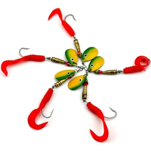 Fishing Soft Artificial Bait Lure Fishing Hard Lure Fishing Hook Sequins