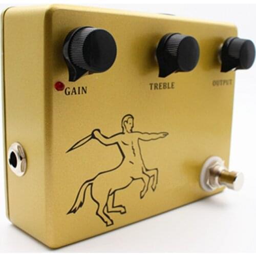 Pedaleira guitarra Handmade Clone Klon Centaur Guitar Pedal GOLD PROFESSIONAL OVERDRIVE pedal guitarra