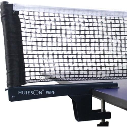 Portable Table Tennis Net Set Iron Stand Flexible Pingpong Net Steel Fitness Sports Ping Pong Net With Clamp Post