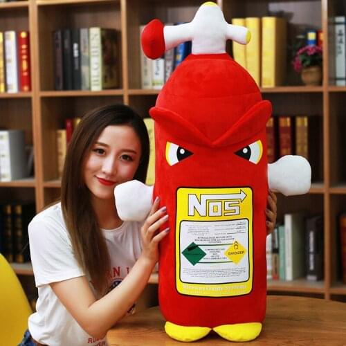 Plush Fire Extinguisher Doll Plush Toy Firefighting Activity Wholesale Doll Ragdoll Pillow Gift 38cm\50cm\80cm