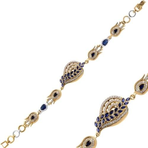 Silver 925 Sterling Zircon Cubic Zirconia Authentic Bracelet