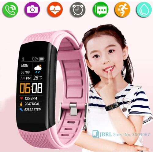 Kids Smart Watch Children Smartwatch Fitness Tracker Watch For Girls Boys Waterproof Electronics Fitness Clock Child Smart-Watch