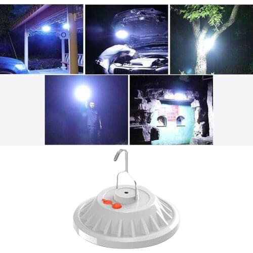 LED UFO Sgaped High Bay Lights USB Charge with Hanging Hook for Barn Workshop Warehouse Residential