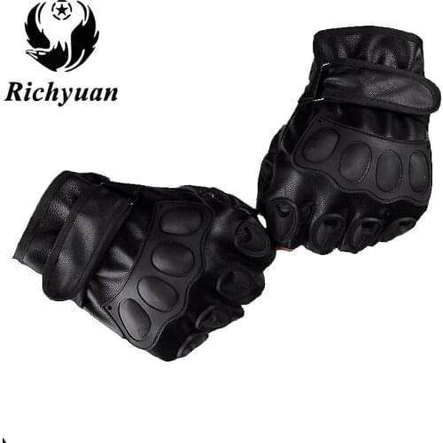 Tactical Fingerless Gloves Military Armed Combat Paintball Airsoft Shooting Anti-Skid Carbon Knuckle Half Finger Gloves