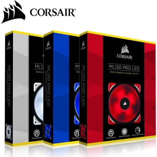Corsair ML120/ML140 Pro LED White Bule Red 120mm 140mm Premium Magnetic Levitation Cooling Fan