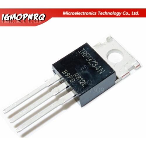 10pcs IRF9Z34N IRF9Z34 IRF9Z34NPBF MOSFET MOSFT PCh -55V -17A 100mOhm 23.3nC TO-220 new original