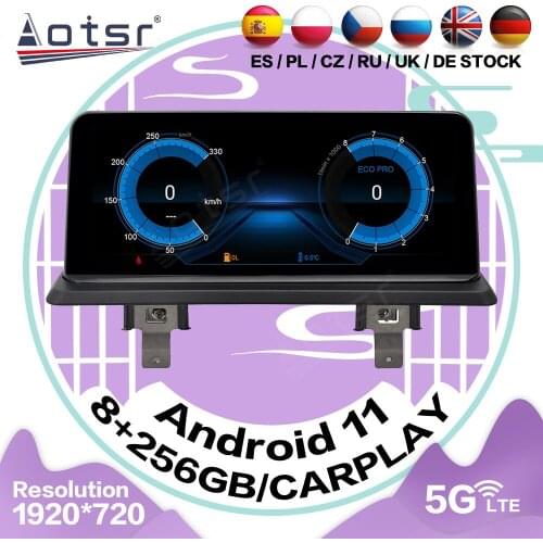 256G Carplay 5G Android 11 Player For BMW 1 Series E81 E82 E87 E88 116I 118I 120I 2006 2007 2008 2009-2012 GPS Stereo Radio Unit