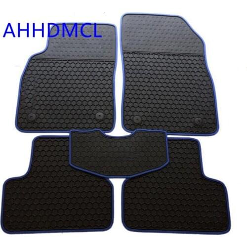 Car Rubber Mats Floor Mats Anti Slip Mat Carpets Feet Pads For Chevrolet Cruze 2009 2010 2011 2012 2013 2014 Left Hand Drive