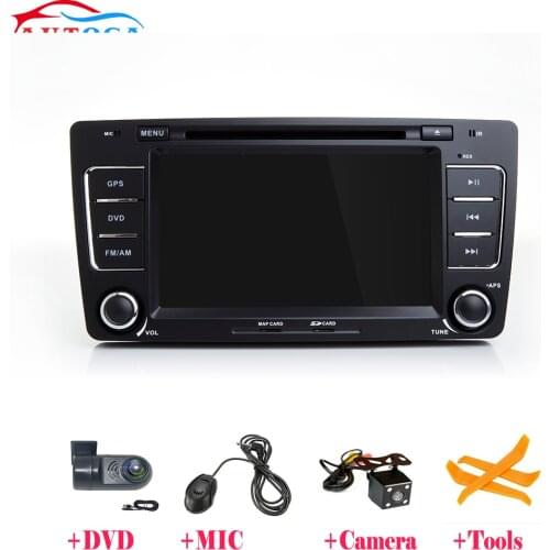 AUTOCA 2Din Android 10 Car DVD Multimedia Player For SKODA/Yeti/Octavia 2009 2010 2011 2012 2013 Radio GPS Navigation