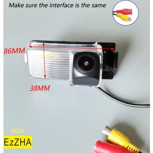 EzZHA HD Wireless Car CCD Rear Camera Fisheye Night For Nissan Geniss Tiida Livina GF-R 350Z 370Z Sentra Cube Versa Parking