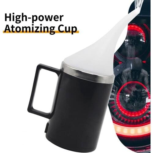 220V Headlight Lens Atomizing Cup Restoration Headlight Lens Polish Tool Car Electric Heating Cup Car heating for Vehicles