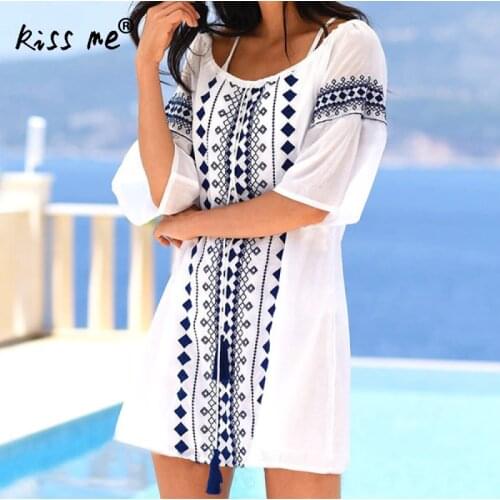 Женские пляжные платья Kiss Me China At AliExpress