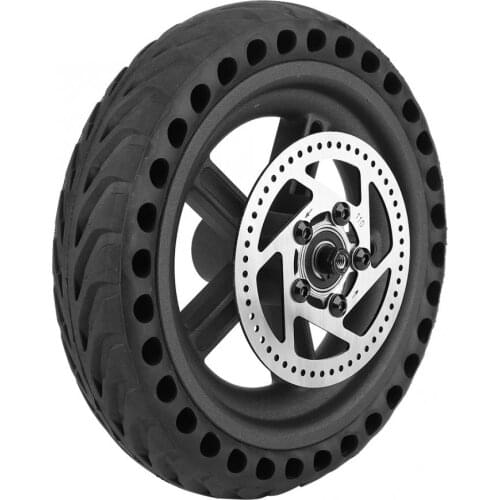 8.5 in Electric Scooter Rear Wheel Hub Disc Brake Set Damping Explosion-proof Tire for Xiaomi Mijia M365 Electric Scooter