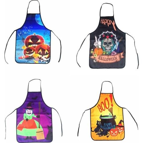 Kitchen Cosplay Chef Funny Cook Halloween Witch Apron Costume Party Props Decoration Favors Supplies