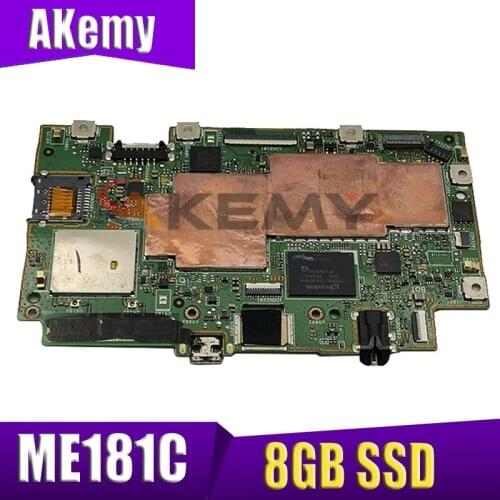 Akemy FOR Asus Memo Pad 8 ME181C 8GB Tablet Motherboard WITH Atom Z3745 1.33Ghz fully tested