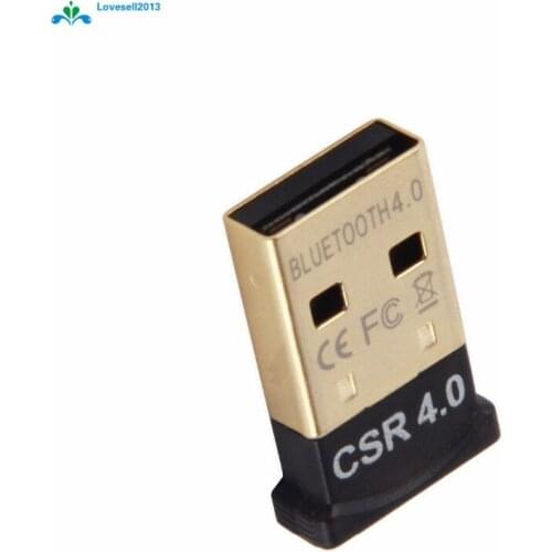 Mini USB Bluetooth V4.0 20M 3Mbps Dongle Dual Mode Wireless Adapter Device NEW