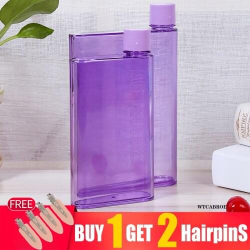 My Juice Plastic Milk Carton Bottle Sports Herbalife Nutrition Water Bottle Flat Drinking Sports Infuser Water H2o Gym Bottles