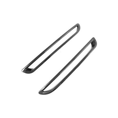 Fit for Mazda cx-30 2020 rear fog lamp decorative frame fog lamp anti rub strip fog lamp eyebrow bright