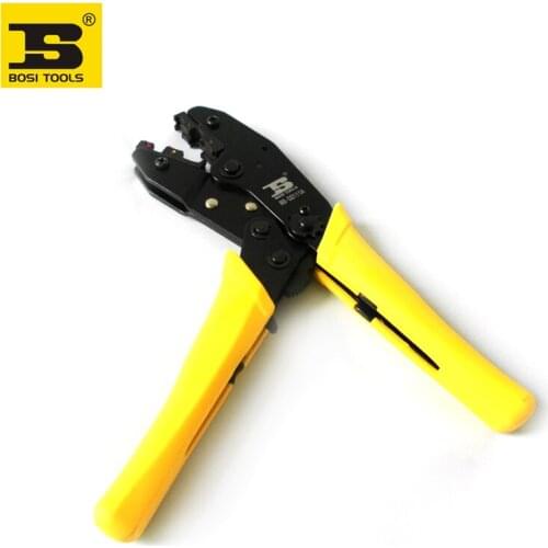 SIJIBOSI 0.5-1.5/2.5/4/6mm2 hand crimping tool RATCHET terminal links crimper