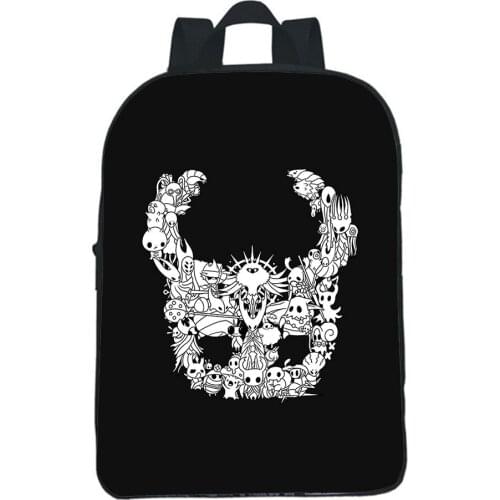 Hollow Knight Backpack Kawaii Children Bag Kindergarten Backpacks Boy Girl Bags Cartoon Game Bookbag Kids Casual Small Rucksack