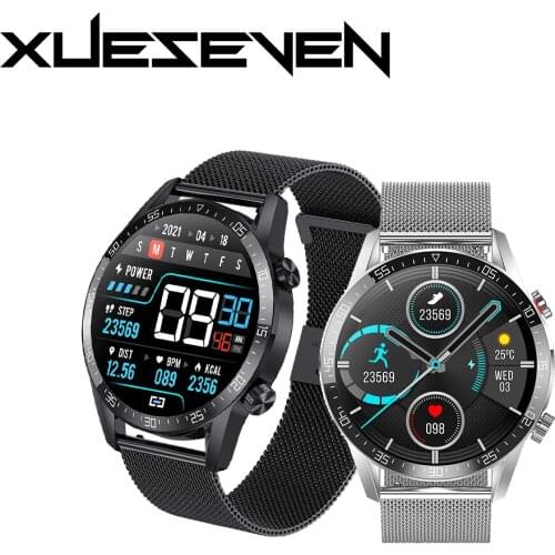 XUESEVEN Smart Watch SK7 PRO Full Touch Sports Watch Heart Rate Waterproof Bluetooth Call Alipay quick payment For Android IOS