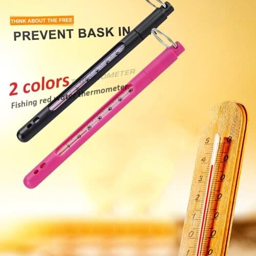 Fishing Thermometer Stream Fly Fishing Water Temperature Measurement Tools Carp Fishing Accessories Equipment