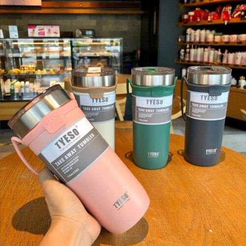 510/710ML Thermos Flask Double Stainless Steel Coffee Mug Thickened Big Car Thermos Mug Travel Thermo Cup Thermos Mug For Gifts