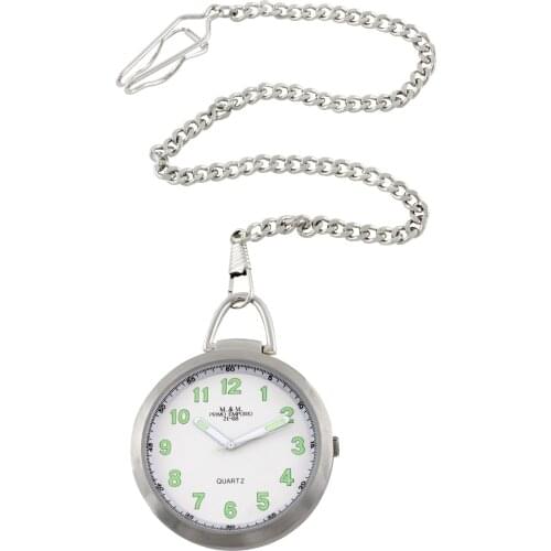 M & M first emporium Vintage pocket watch with chain