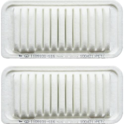 Air filter for Great Wall COOLBEAR / FLORID / C30 / leon Geely Panda 1.0 / M2 / M4 OEM: 1109110-S16 #SK429
