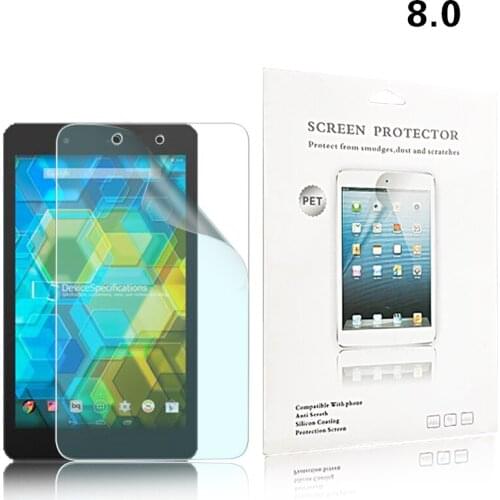 Explosion-proof Nano soft protective film For BQ Edison 3 mini 8.0" TAB Anti-shatter screen protector films Not Tempered Glass