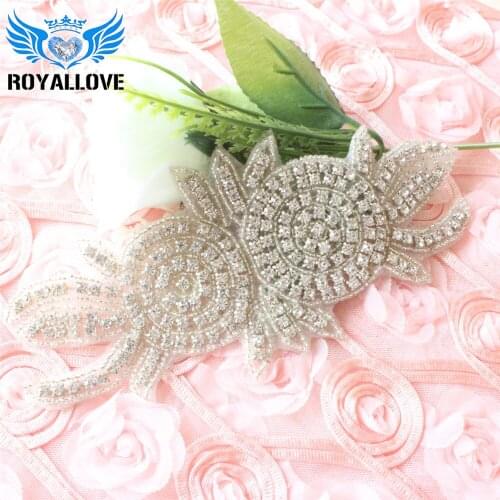 30 Pcs SALE Crystal Applique Clear Rhinestone Applique Wedding Accessories, Sew on Iron on Applique, DIY Craft Jewelry Supplies